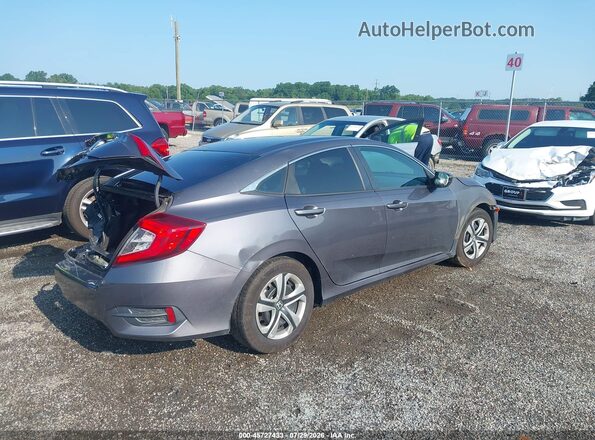 2HGFC2F59GH533021 2016 HONDA CIVIC Серый Задняя правая четверть
