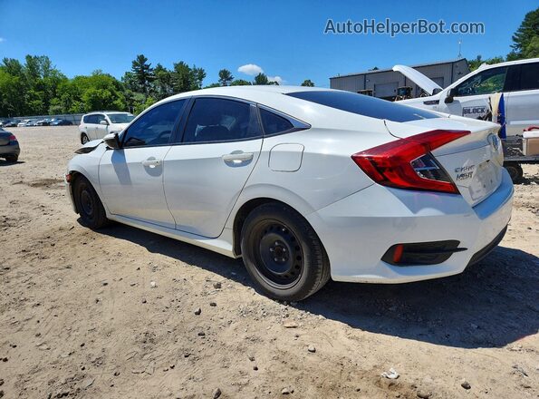 2HGFC2F59GH551938 2016 HONDA CIVIC White Задня ліва чверть