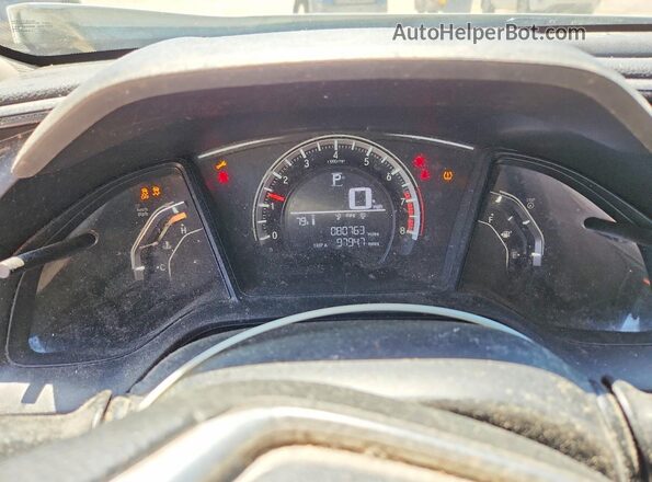 2HGFC2F59GH551938 2016 HONDA CIVIC White Вид щитка приладів