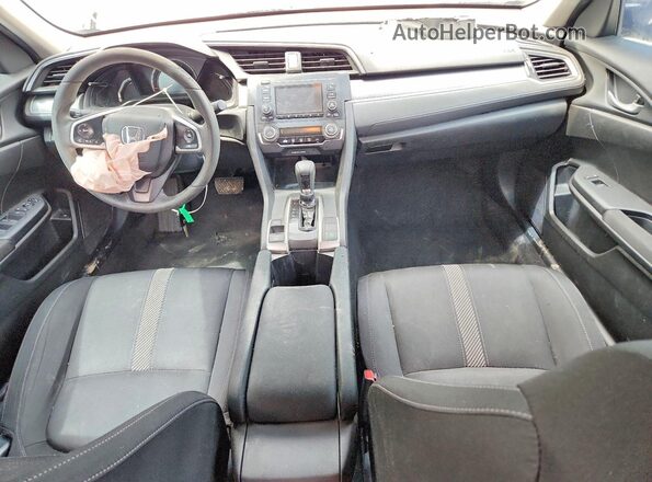 2HGFC2F59GH555519 2016 HONDA CIVIC Black Առջևի վահանակի տեսք