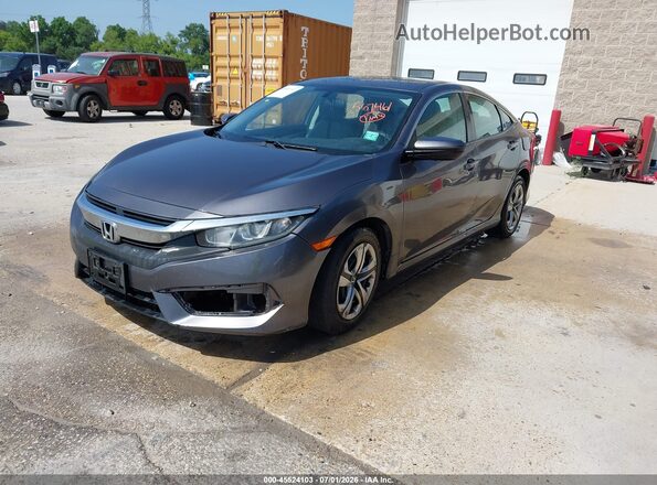 2HGFC2F59GH567461 2016 HONDA CIVIC Gray Przód lewy