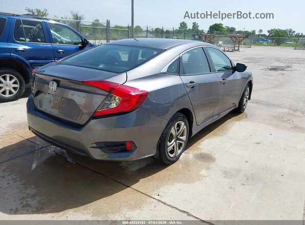 2HGFC2F59GH567461 2016 HONDA CIVIC Gray Tył prawy