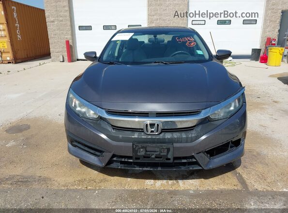 2HGFC2F59GH567461 2016 HONDA CIVIC Gray Widok zestawu wskaźników