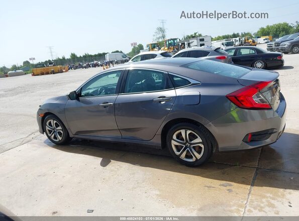2HGFC2F59GH567461 2016 HONDA CIVIC Gray Widok wnętrza 360 stopni