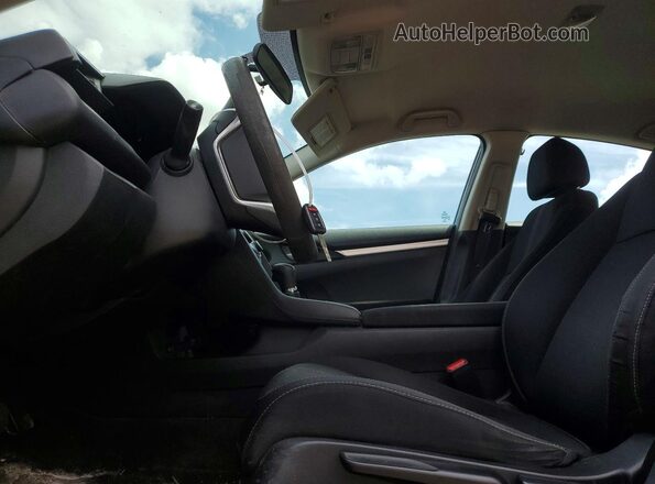 2HGFC2F59HH032129 2017 HONDA CIVIC Gray Front interior view