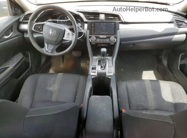 2HGFC2F59HH032129 2017 HONDA CIVIC Gray Dashboard view
