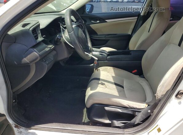 2HGFC2F59HH508055 2017 HONDA CIVIC White Вид салону спереду