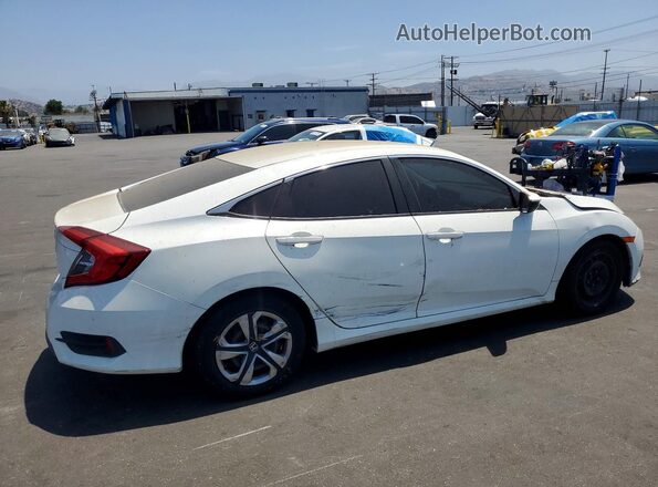 2HGFC2F59HH508055 2017 HONDA CIVIC White Задня права чверть