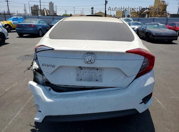 2HGFC2F59HH508055 2017 HONDA CIVIC White Вид ззаду
