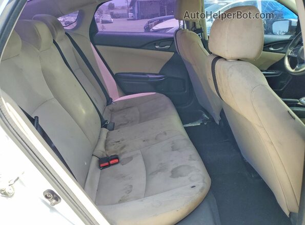 2HGFC2F59HH508055 2017 HONDA CIVIC White Вид задніх сидінь