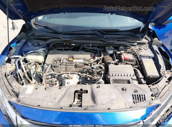 2HGFC2F59HH513496 2017 HONDA CIVIC Blue Вид ззаду