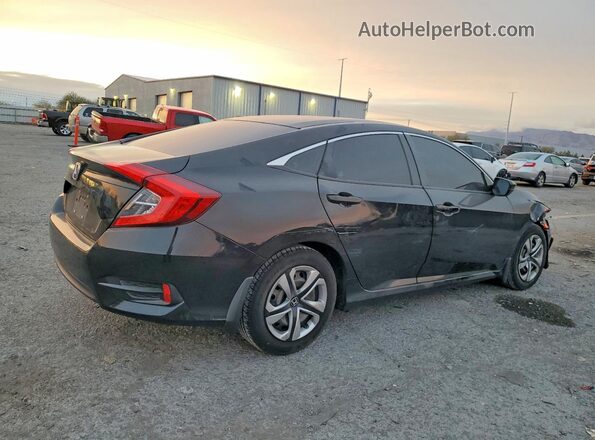 2HGFC2F59HH526023 2017 HONDA CIVIC Black Trasero derecho