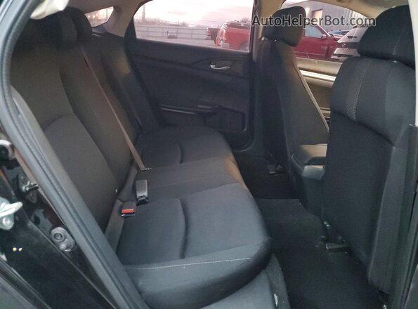 2HGFC2F59HH526023 2017 HONDA CIVIC Black Vista de los asientos traseros