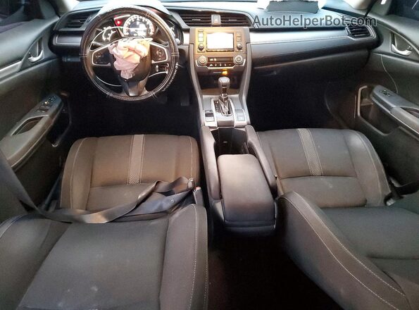 2HGFC2F59HH526023 2017 HONDA CIVIC Black Vista del salpicadero
