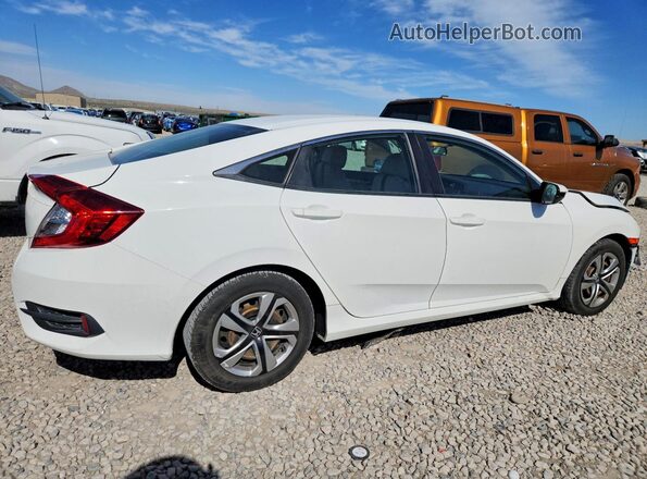 2HGFC2F59HH537359 2017 HONDA CIVIC Белый Задняя правая четверть