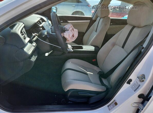 2HGFC2F59HH537359 2017 HONDA CIVIC Белый Вид салона спереди