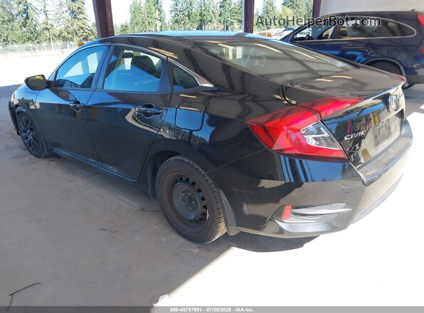2HGFC2F59HH542254 2017 HONDA CIVIC Black Հետևի ձախ