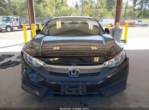 2HGFC2F59HH542254 2017 HONDA CIVIC Black Սարքավորումների վահանակի տեսք