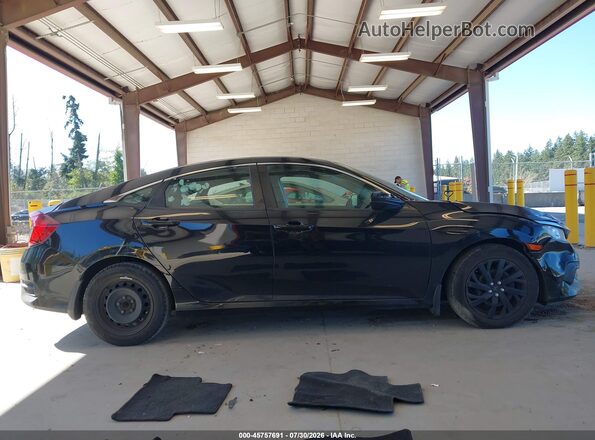 2HGFC2F59HH542254 2017 HONDA CIVIC Black Սալոնի հետևի տեսք