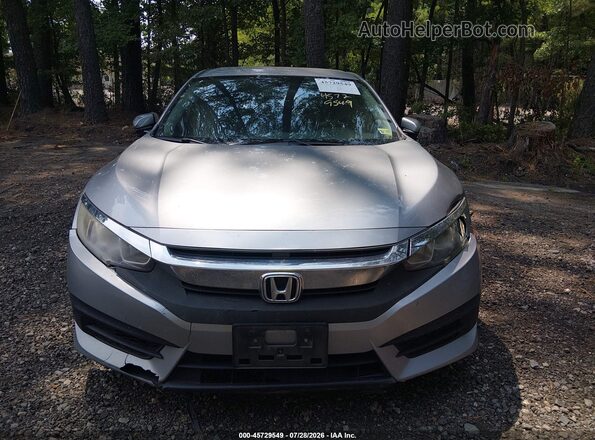2HGFC2F59HH573214 2017 HONDA CIVIC Silver ხელსაწყოთა პანელის ხედი