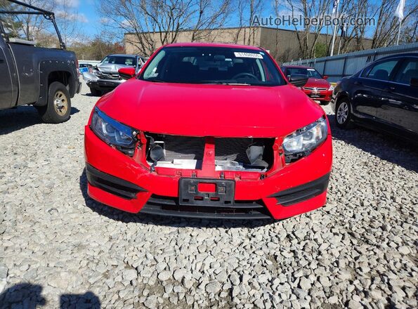 2HGFC2F59HH576047 2017 HONDA CIVIC Red Вид спереду