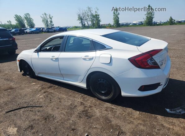 2HGFC2F59JH020178 2018 HONDA CIVIC White Rear left
