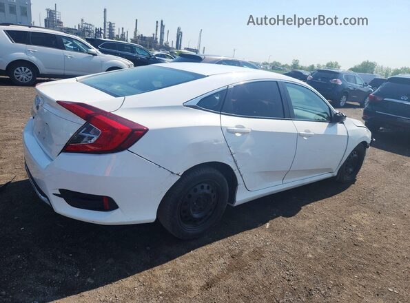 2HGFC2F59JH020178 2018 HONDA CIVIC White Rear right