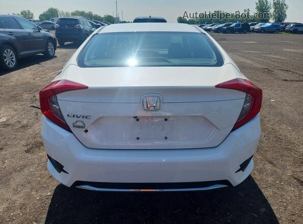 2HGFC2F59JH020178 2018 HONDA CIVIC White Rear view