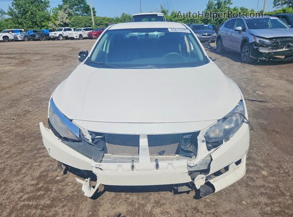 2HGFC2F59JH020178 2018 HONDA CIVIC White Front view