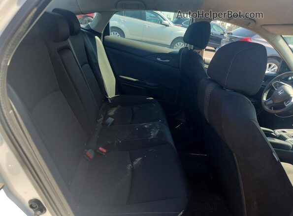 2HGFC2F59JH020178 2018 HONDA CIVIC White Rear seats view