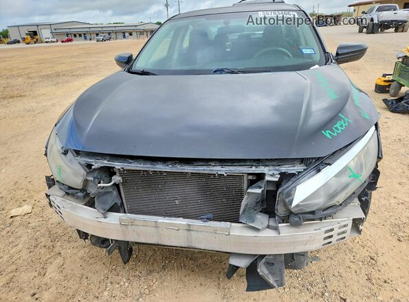 2HGFC2F59JH505016 2018 HONDA CIVIC Black წინა ხედი