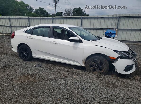 2HGFC2F59JH515187 2018 HONDA CIVIC Белый Передняя правая четверть