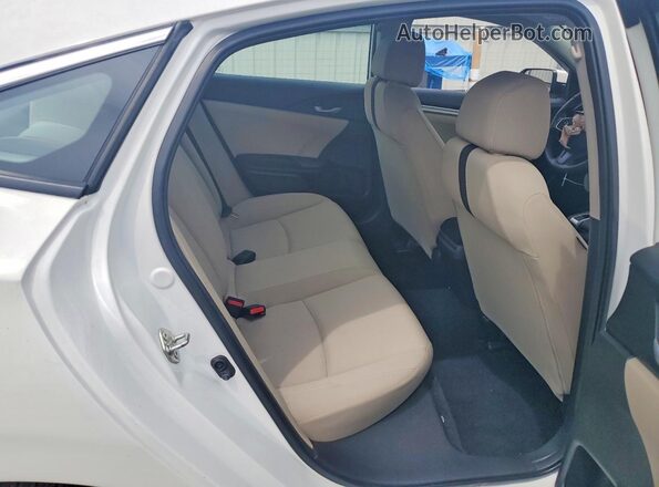 2HGFC2F59JH515187 2018 HONDA CIVIC Белый Вид задних сидений