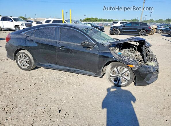 2HGFC2F59JH562638 2018 HONDA CIVIC Black Front right