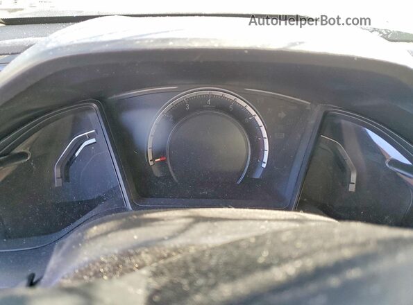2HGFC2F59JH562638 2018 HONDA CIVIC Black Instrument cluster view