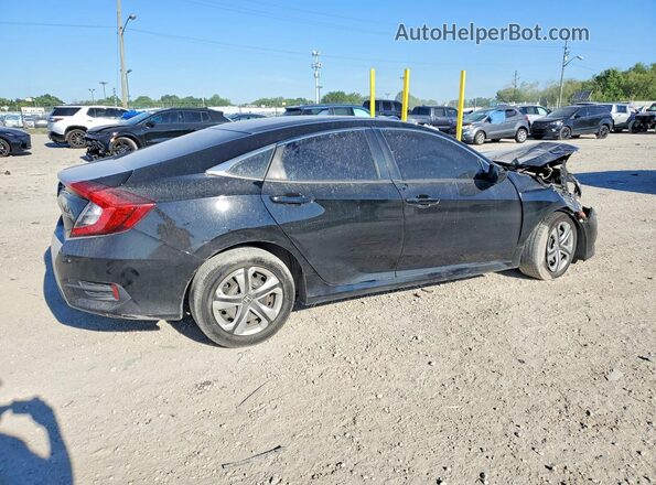 2HGFC2F59JH562638 2018 HONDA CIVIC Black Rear right