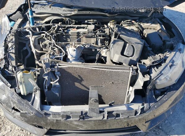 2HGFC2F59JH562638 2018 HONDA CIVIC Black Rear interior view