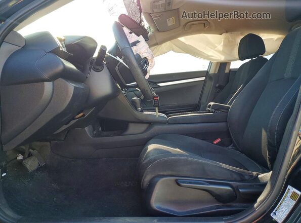 2HGFC2F59JH562638 2018 HONDA CIVIC Black Front interior view