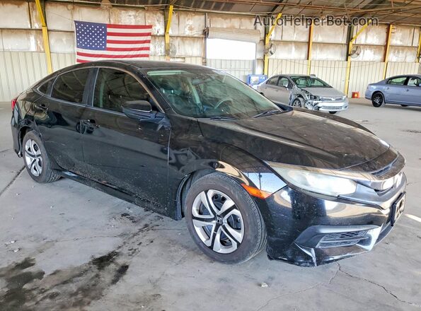 2HGFC2F59JH568729 2018 HONDA CIVIC Black Delantero derecho