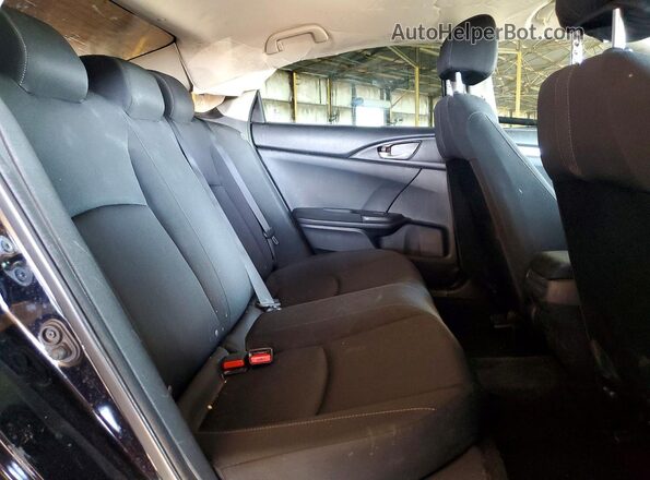 2HGFC2F59JH568729 2018 HONDA CIVIC Black Vista de los asientos traseros