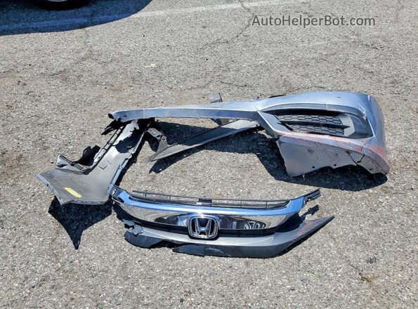 2HGFC2F59JH582565 2018 HONDA CIVIC Silver Vista del compartimento del motor