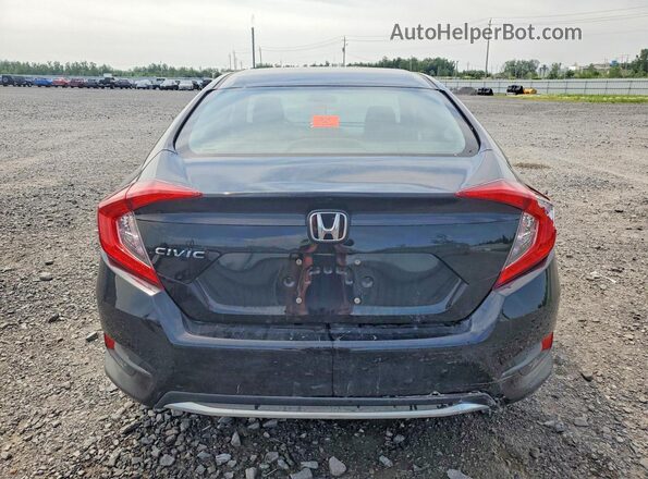 2HGFC2F59LH032530 2020 HONDA CIVIC Black Rear view