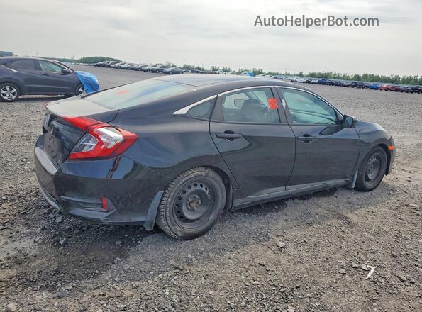 2HGFC2F59LH032530 2020 HONDA CIVIC Black Rear right
