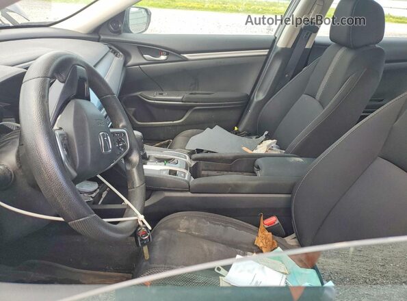 2HGFC2F59LH032530 2020 HONDA CIVIC Black Front interior view