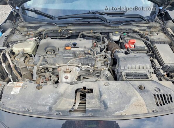 2HGFC2F59LH032530 2020 HONDA CIVIC Black Rear interior view