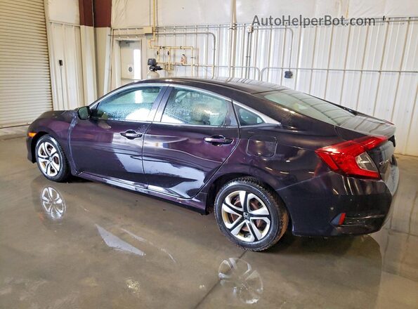 2HGFC2F5XGH516339 2016 HONDA CIVIC Black Հետևի ձախ