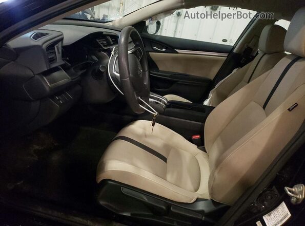 2HGFC2F5XGH516339 2016 HONDA CIVIC Black Սալոնի դիմացի տեսք