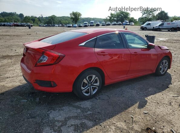 2HGFC2F5XGH526711 2016 HONDA CIVIC Red Tył prawy