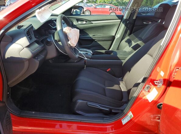 2HGFC2F5XGH526711 2016 HONDA CIVIC Red Widok wnętrza z przodu