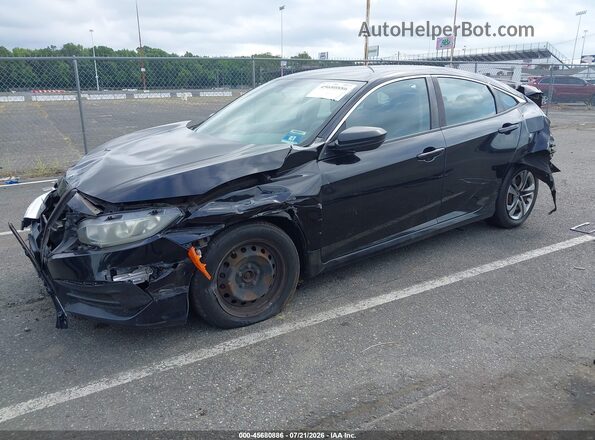 2HGFC2F5XGH541886 2016 HONDA CIVIC Black Vista tres cuartos delantera izquierda
